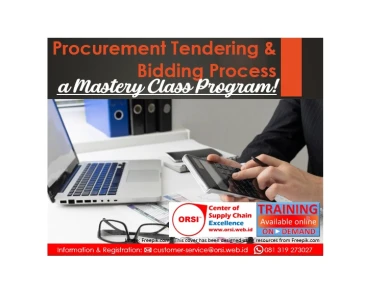 Procurement Tendering  Bidding Process a Mastery Class Program