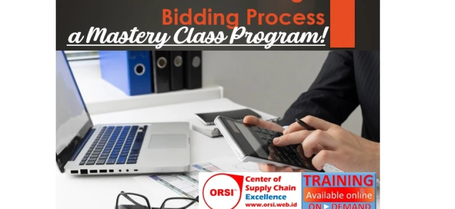 Procurement Tendering & Bidding Process: a Mastery Class Program