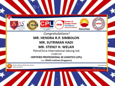 Congratulations to PetroChina International Jabung Ltd