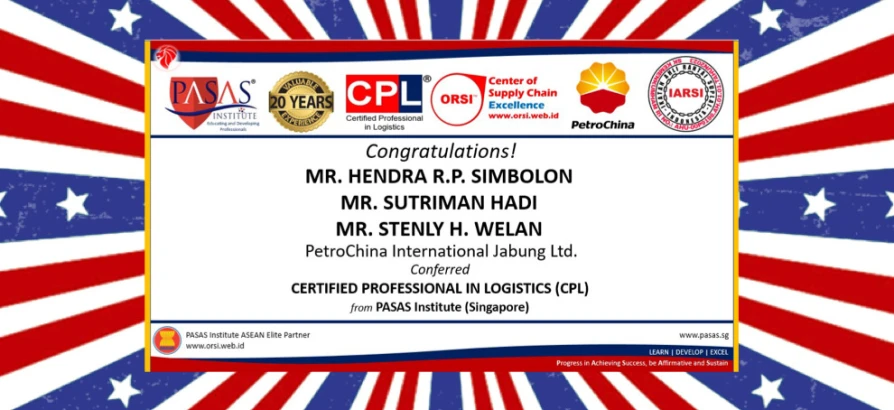 Congratulations to PetroChina International Jabung Ltd.!