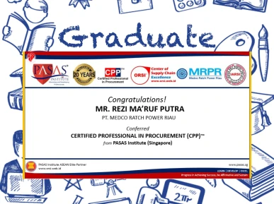 Congratulations to PT Medco Ratch Power Riau