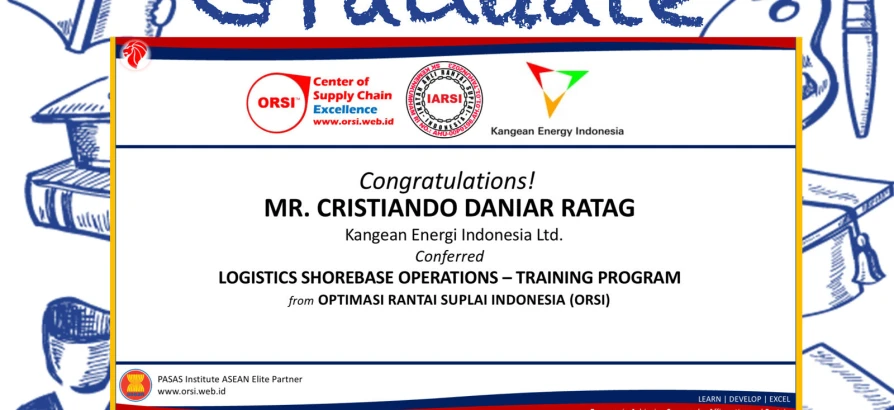 Congratulations to Kangean Energy Indonesia Ltd.!