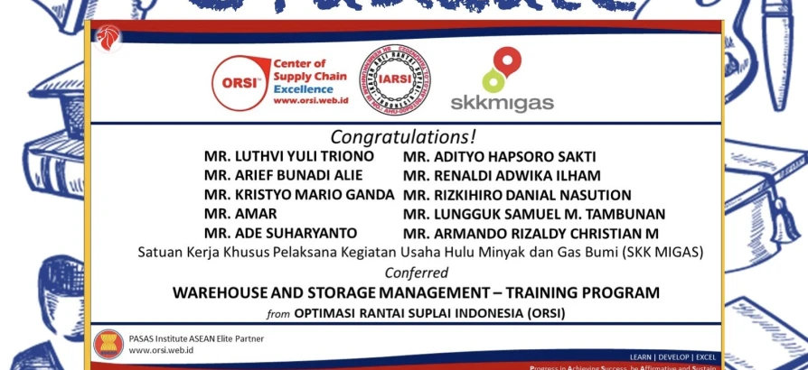 Congratulations to SKK MIGAS participants!