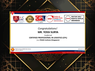 Congratulation to Mr Yossi Surya