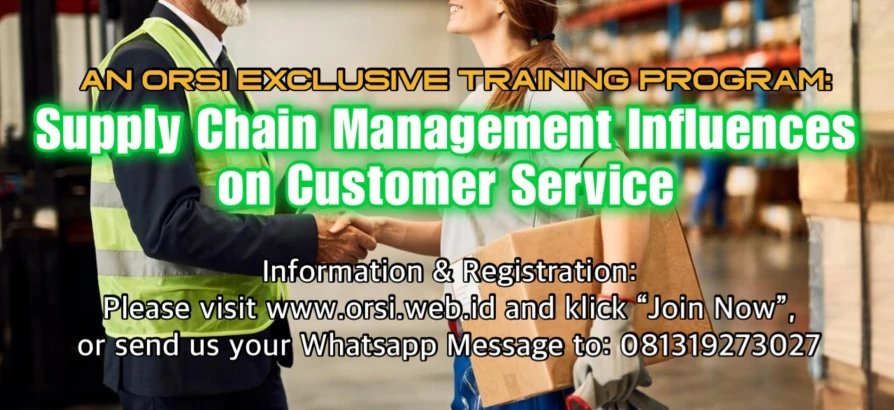 Supply Chain Management Influences on Customer Service Training Program