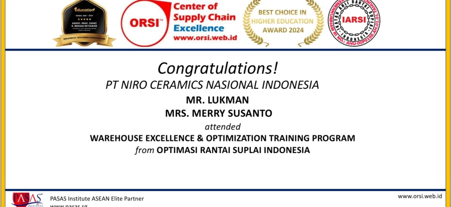 Congratulations to all Participants from Niro Ceramics Nasional Indonesia!