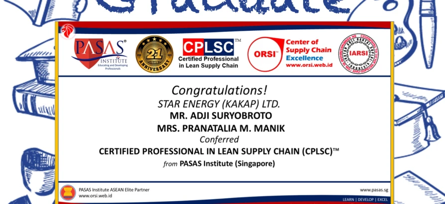 Congratulations to the Participants from Star Energy (Kakap) Ltd.!