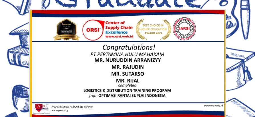 Congratulations to the Participants from PT. Pertamina Hulu Mahakam!