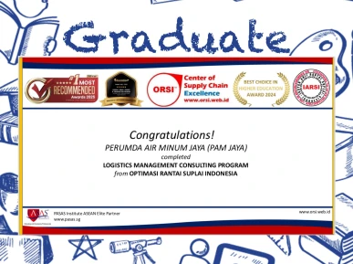 Congratulations to PAM JAYA for successfully completing the Logistics Management Consulting Program